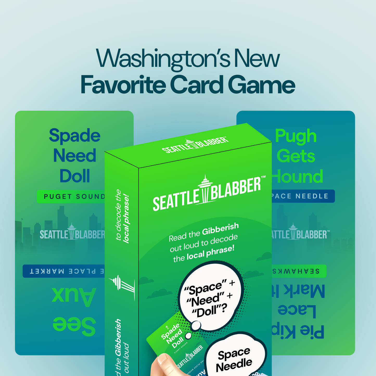 Seattle Blabber Card Game